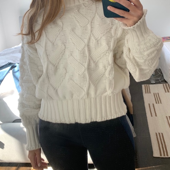 Cable Knit Sweater Size 